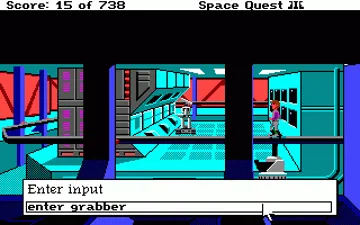 Space Quest III - The Pirates of Pestulon_Disk1 screen shot game playing